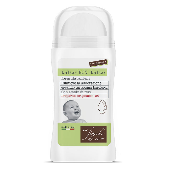 Artsana Fiocchi Di Riso Talco Non Talco Roll-on
