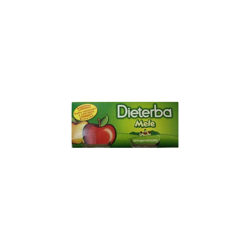 Dieterba Omogeneizzato Mela 3 Pezzi 80 G