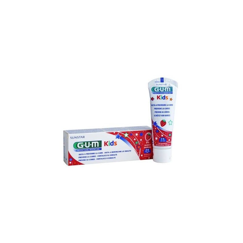 Sunstar Italiana Gum Kids Dentifricio 2/6 Fluoro 500 Ppm