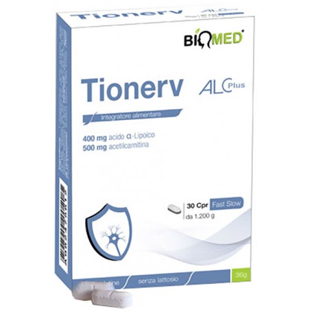 Biomed Tionerv Alc Plus 30 Compresse