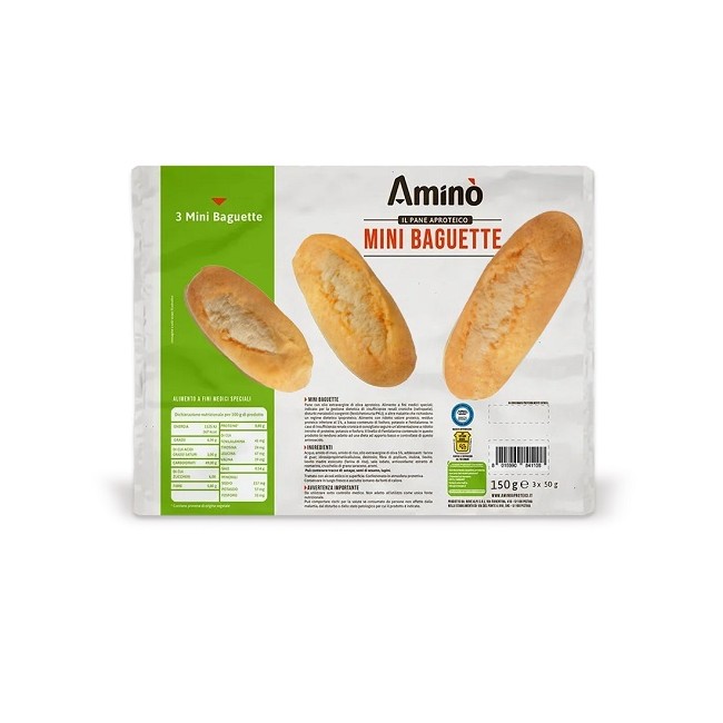 Nove Alpi Amino' Mini Baguette 3 Pezzi Da 50 G