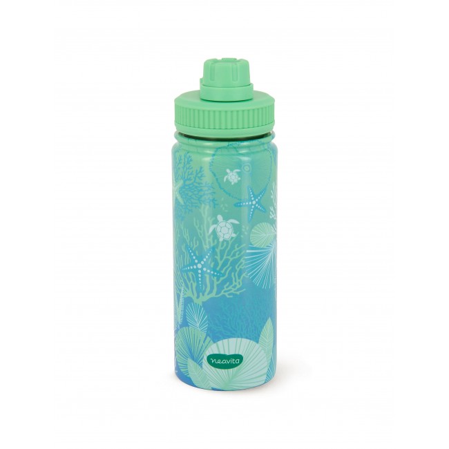 Herbal Products Neavita Bottiglia Thermos Acciaio Twice Sea Verde 500 Ml