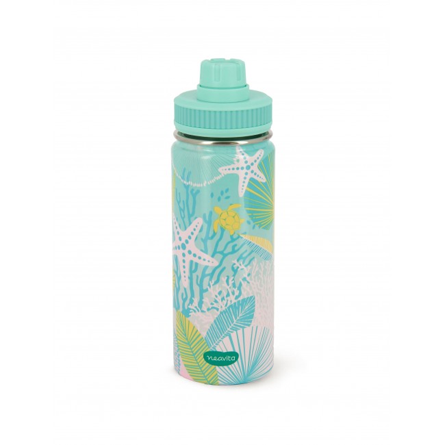 Herbal Products Neavita Bottiglia Thermos Acciaio Twice Sea Azzurra 500 Ml