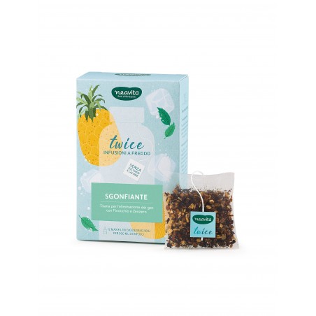Herbal Products Neavita Tisana Twice Sgonfiante Maxifiltro To Go 12 Pezzi