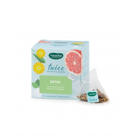 Twice Infuso a Freddo Detox 15 Filtroscrigno Neavita Twice Infuso a Freddo Detox 15 Filtroscrigno Neavita