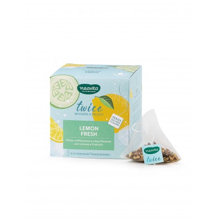 Neavita Twice Infuso a Freddo Lemon Fresh 15 Filtroscrigno