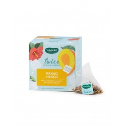 Herbal product Twice Infuso a Freddo Mango e Ibisco 15 Filtroscrigno Neavita