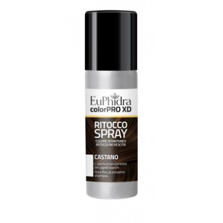 Euphidra Colorpro Xd Tintura Spray Ritocco per Capelli Castano 75 ml Euphidra Colorpro Xd Tintura Spray Ritocco per Capelli Castano 75 ml