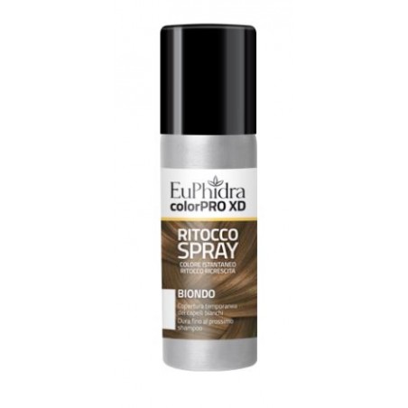 Euphidra Colorpro Xd Tintura Spray Ritocco per Capelli Biondo 75 ml Euphidra Colorpro Xd Tintura Spray Ritocco per Capelli Biondo 75 ml