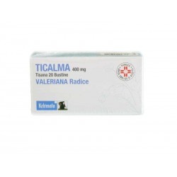 Kelemata Tisana Ticalma 400 mg Valeriana Farmaco Sedativo in Bustine