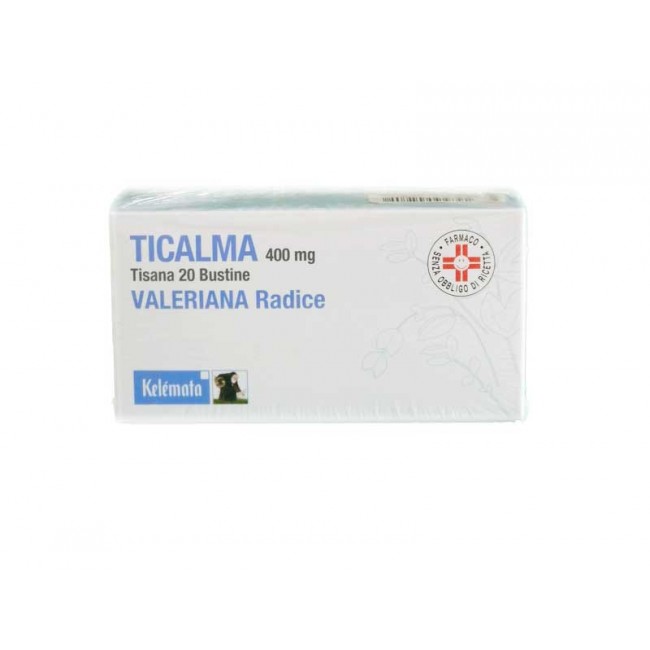 Kelemata Ticalma Valeriana Radice 400 Mg Sedativo Vegetale Tisana 20 Bustine