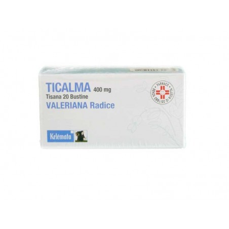 Kelemata Ticalma Valeriana Radice 400 Mg Sedativo Vegetale Tisana 20 Bustine