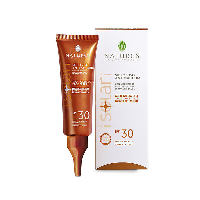 Bios Line I Solari Siero Viso Antimacchia con Niacidamide Spf 30 50 ml