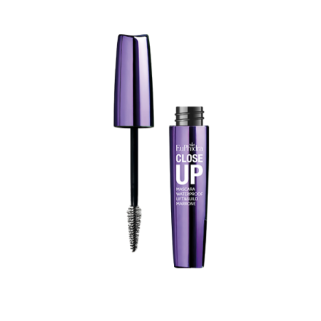 Mascara Close Up Marrone Waterproof 12 ml di Euphidra Mascara Close Up Marrone Waterproof 12 ml di Euphidra