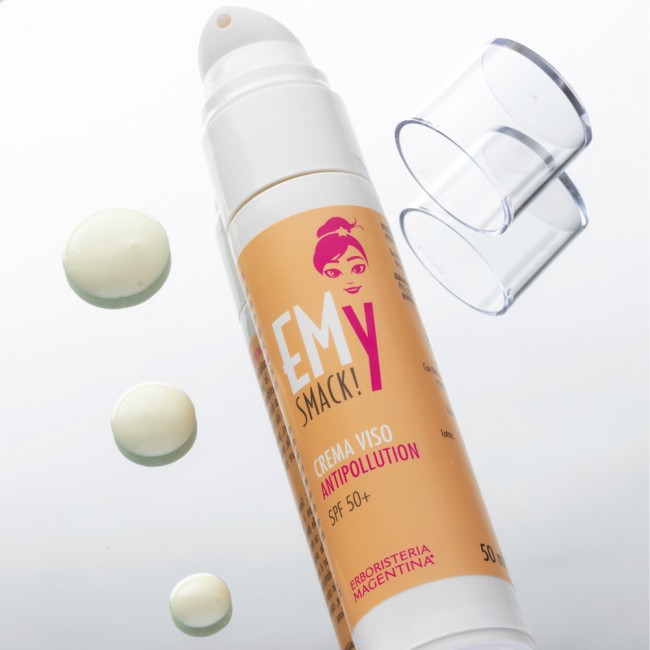 Emy Crema Viso Antipollution spf50+ Idratante e Protettiva 50 ml di Erboristeria Magentina