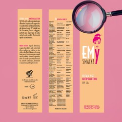 Erboristeria Magentina Inci Emy Crema Viso Antipollution spf50+ Idratante e Protettiva 50 ml