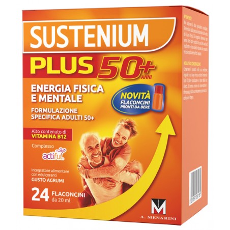 Menarini Sustenium Plus 50+ 24 Flaconcini