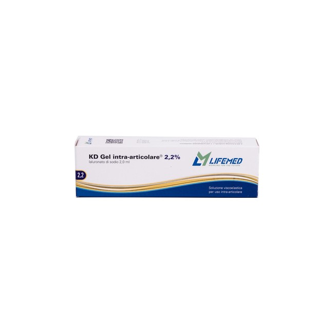 Life Med Siringa Intra-articolare Kd Gel 2,2% Acido Ialuronico 2 Ml