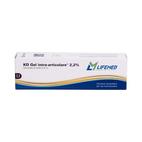 Life Med Siringa Intra-articolare Kd Gel 2,2% Acido Ialuronico 2 Ml