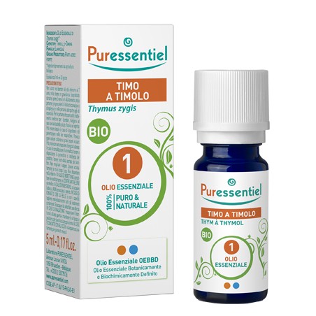 Puressentiel Timo Timolo Olio Essenziale Bio 10 Ml
