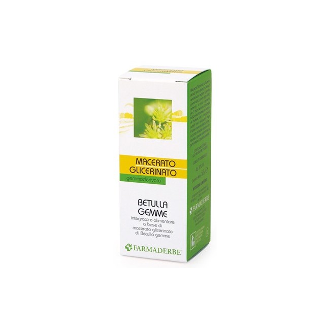Farmaderbe Betulla Gemme Macerato Glicerinato 50 Ml