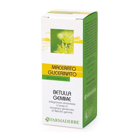 Farmaderbe Betulla Gemme Macerato Glicerinato 50 Ml