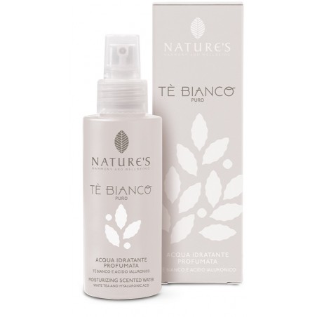 Nature's Te' Bianco Puro Acqua Idratante Profumata Corpo e Capelli 100 ml Nature's Te' Bianco Puro Acqua Idratante Profumata Corpo e Capelli 100 ml