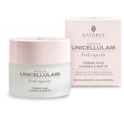 Nature's Acque Unicellulari Forlongevity Crema Viso Giorno e Notte 50 ml Bios Line