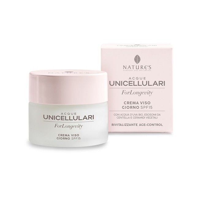 Nature's Acque Unicellulari ForLongevity Crema Viso Spf15 50 ml Bios Line