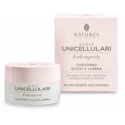 Nature's Acque Unicellulari ForLongevity Contorno Occhi e Labbra 15 ml Bios Line