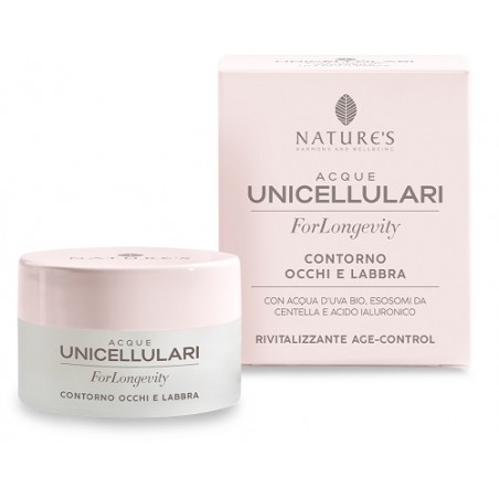 Nature's Acque Unicellulari ForLongevity Contorno Occhi e Labbra 15 ml Bios Line