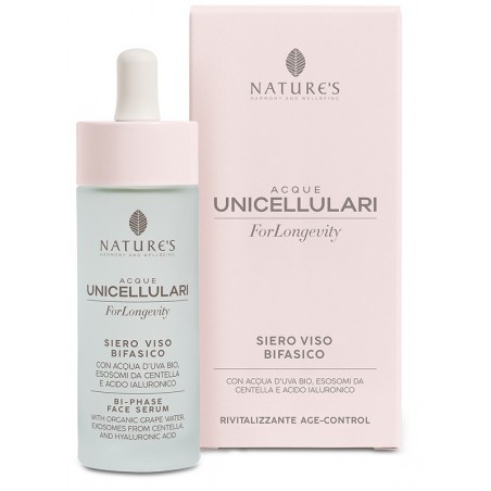 Nature's Acque Unicellulari ForLongevity Siero Viso Bifasico 30 ml Bios Line Nature's Acque Unicellulari ForLongevity Siero Viso Bifasico 30 ml Bios Line