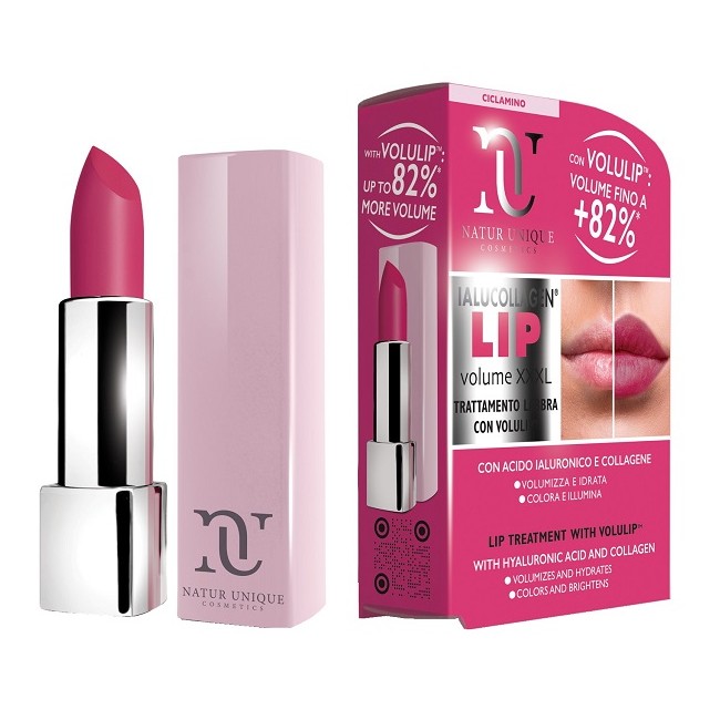 Natur Unique Ialucollagen Lip Volume XXXL Rossetto Colore Ciclamino 4,2 ml