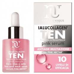 Natur Unique Ialucollagen Ten Pink Serum Siero Viso e Collo Multiazione 5 ml