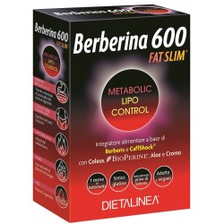 Dietalinea Berberina 600 Fast Slim Metabolic Lipo Control 60 Compresse