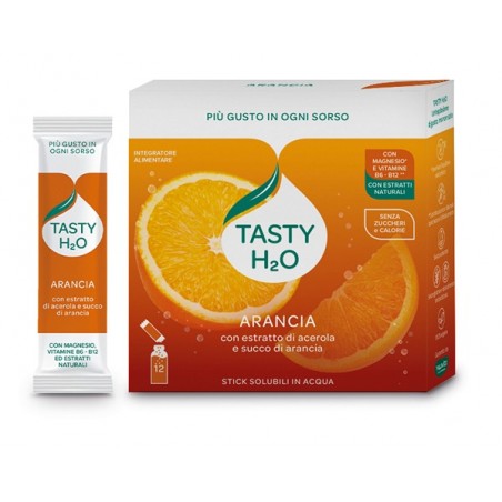 Herbal Product Neavita Tasty H2O Gusto Arancia 12 Stick Supporta le Naturali difese dell'Organismo Herbal Product Neavita Tasty H2O Gusto Arancia 12 Stick Supporta le Naturali difese dell'Organismo