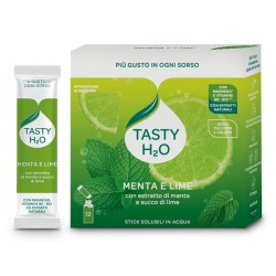 Herbal Product Neavita Tasty H2O Gusto Menta e Lime ad Azione Digestiva 12 Stick
