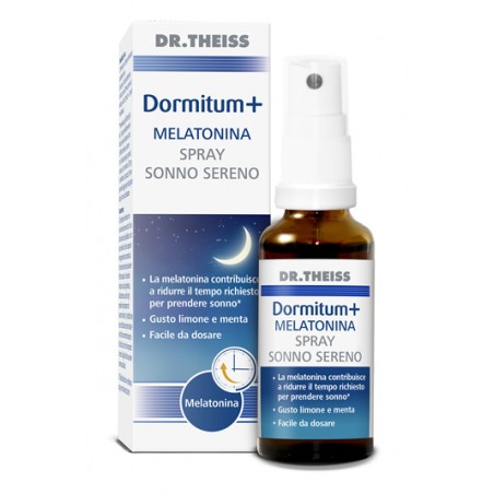 Naturwaren Theiss Dormitum + Melatonina Spray Sonno Sereno 30 Ml