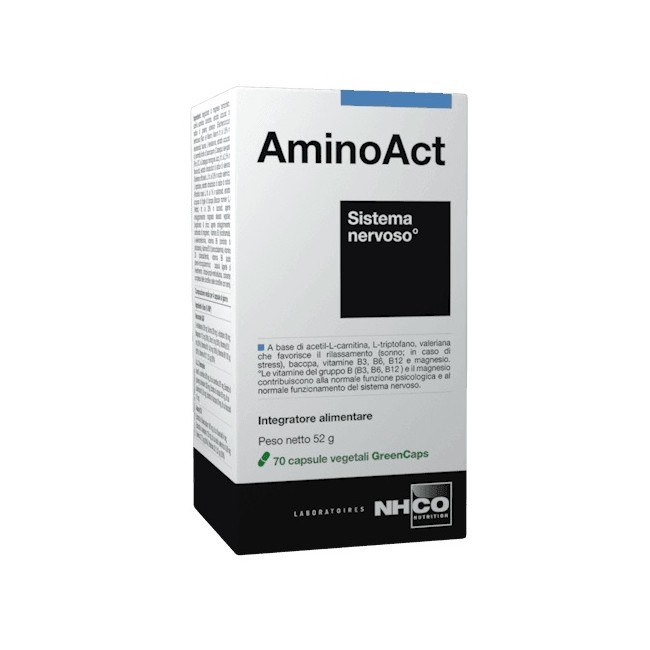 Chiesi Farmaceutici Nhco Aminoact 70 Capsule
