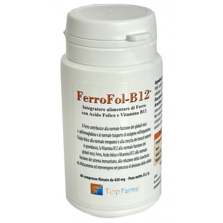 Top Group Ferrofol B12 60 Compresse Rivestite