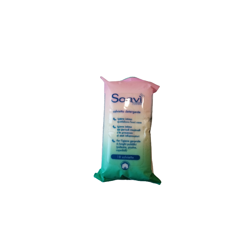 Farmac-zabban Soavi Salviette Intime Detergenti Ph 3,5 18 Pezzi