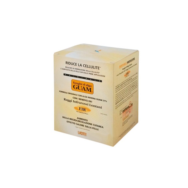 Guam Fir Fanghi D'alga Confezione Convenienza Con Fanghi D'alga Guam Fir 1 Kg + Guam Crema Gel Fir 200 Ml