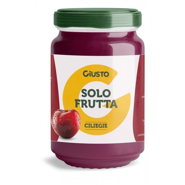 Farmafood Giusto Solo Frutta Confettura Ciliegie 220 G
