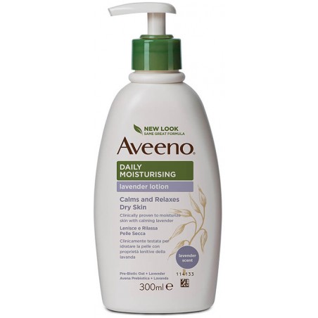 Johnson & Johnson Aveeno Pn Crema Idratante Corpo Lavanda 300 Ml