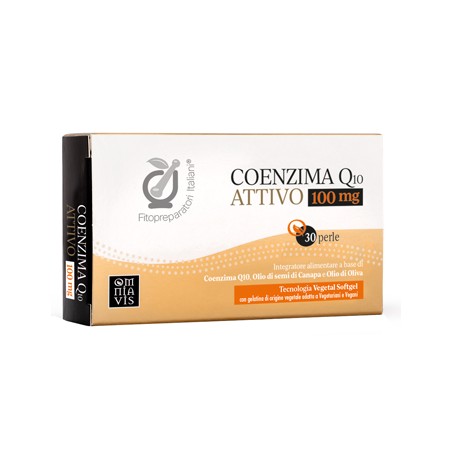 Bionativa Coenzima Q10 Attivo Integratore Antiossidante 30 Perle 100 mg