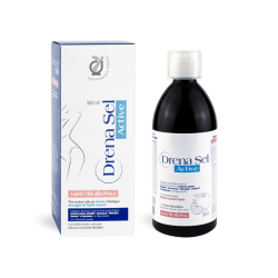 Fitopreparatori Italiani Drena Sel Active Sciroppo Drenante Gusto The alla Pesca 500 ml