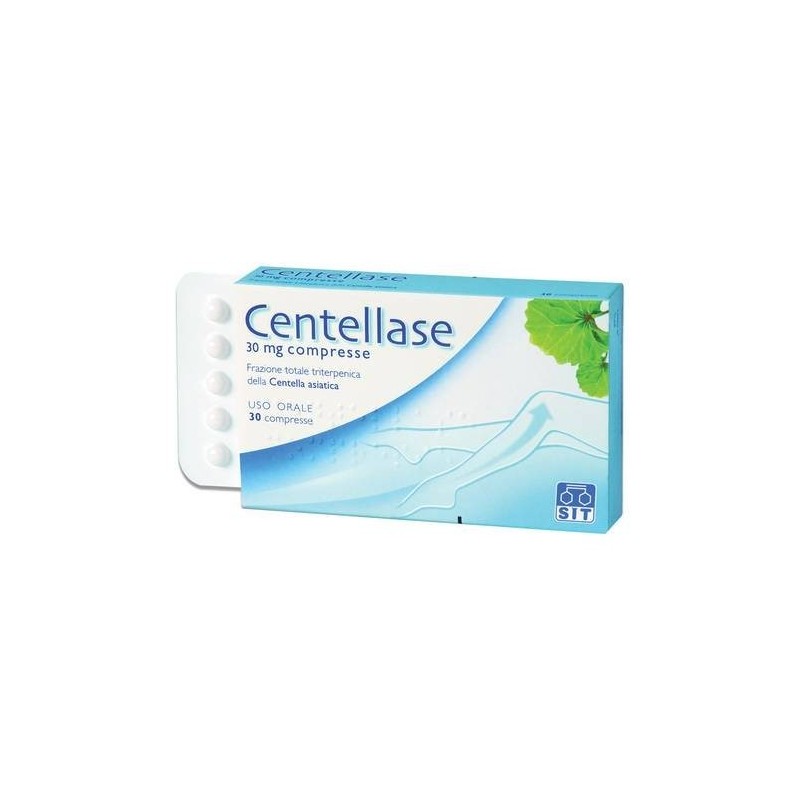 Centellase 30 mg 30 Compresse Farmaco per Insufficienza Venosa