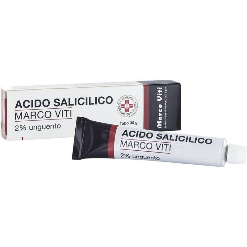Marco Viti Farmaceutici Acido Salicilico Marco Viti 2% Unguento Acido Salicilico Marco Viti 5% Unguento Acido Salicilico Marco V