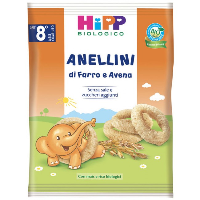Hipp Bio Anellini Farro Avena 30 G