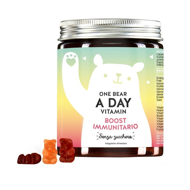 Bears With Benefits One Bear A Day Vitamin Immun Boost Mit Vitamin C & D 45 Caramelle Gommose